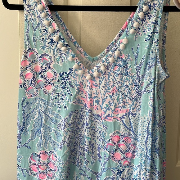 Lily Pulitzer coral puffball dress - Picture 4 of 5